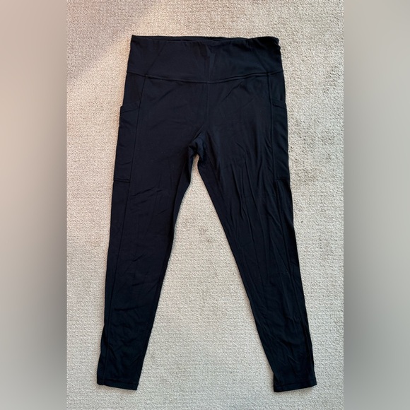 Prana Pants - Prana Black Leggings with Pockets size L